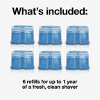 Clean & Renew Refill Cartridges, 6-Pack Value Set