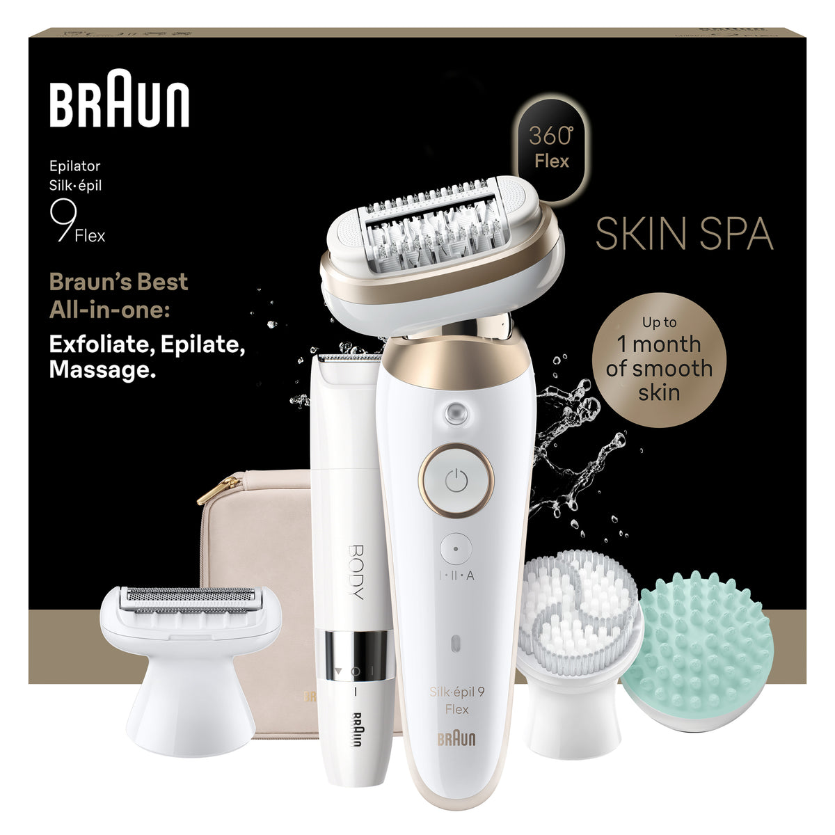 Silk-epil 9 Flex SkinSpa 9-481 3D Wet & Dry Epilator