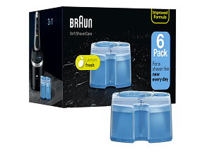 Clean & Renew Refill Cartridges - 6 Pack, Optimal Shaver Hygiene